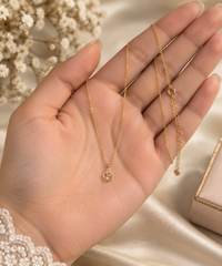 Aaliya Palm Diamond Pendant