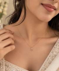 Aaliya Palm Diamond Pendant