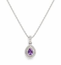 Aisha Feather Diamond Pendant