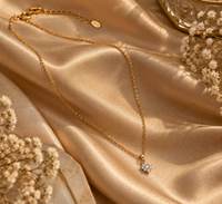 Amna Twist Diamond Pendant