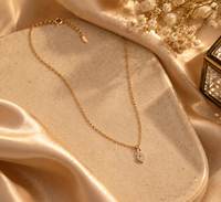 Aseel Teardrop Diamond Pendant