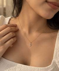 Aseel Teardrop Diamond Pendant