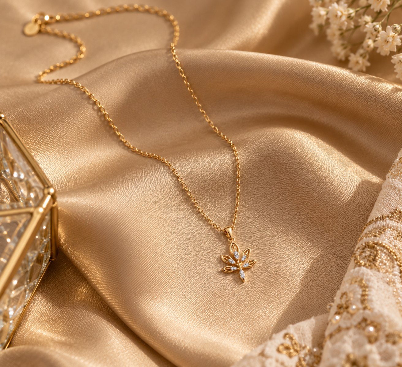 Basma Dew Diamond Pendant