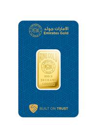 Emirates Gold 20g Gold Bar — 999.9 Fine
