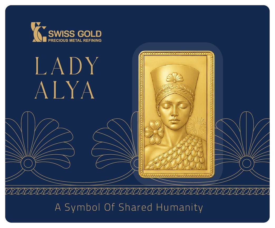 Lady Alya 1 oz (31.104g) Gold Bar — 999.9 Fine