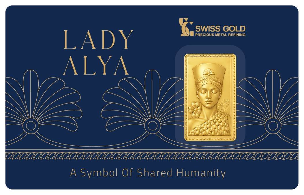 Lady Alya 10g Gold Bar — 999.9 Fine