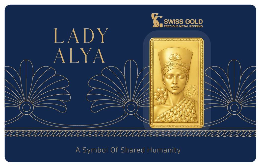 Lady Alya 20g Gold Bar — 999.9 Fine