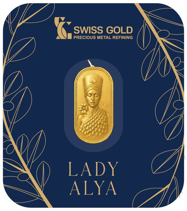 Lady Alya Oval 5g Gold Bar — 999.9 Fine