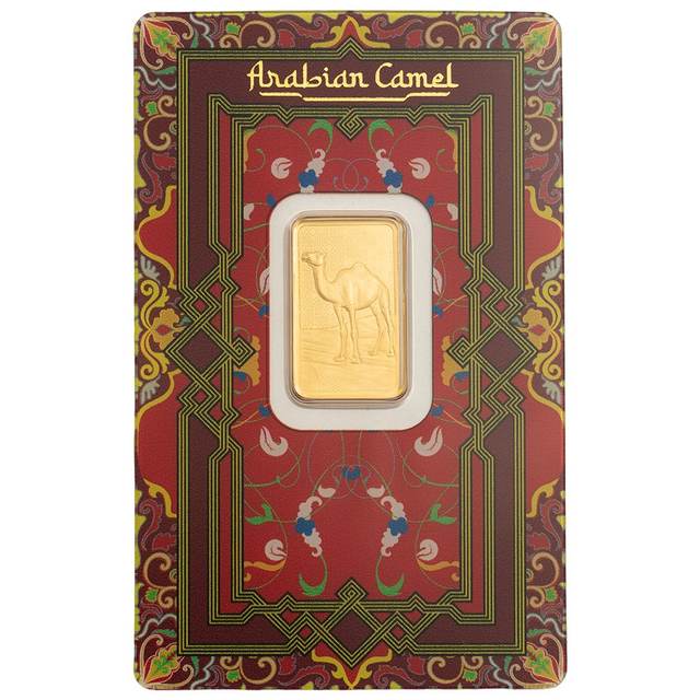 PAMP Arabian Camel 5g Gold Bar