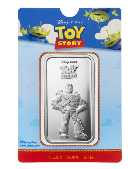 Disney Toy Story Lightyear 1 oz Silver Bar
