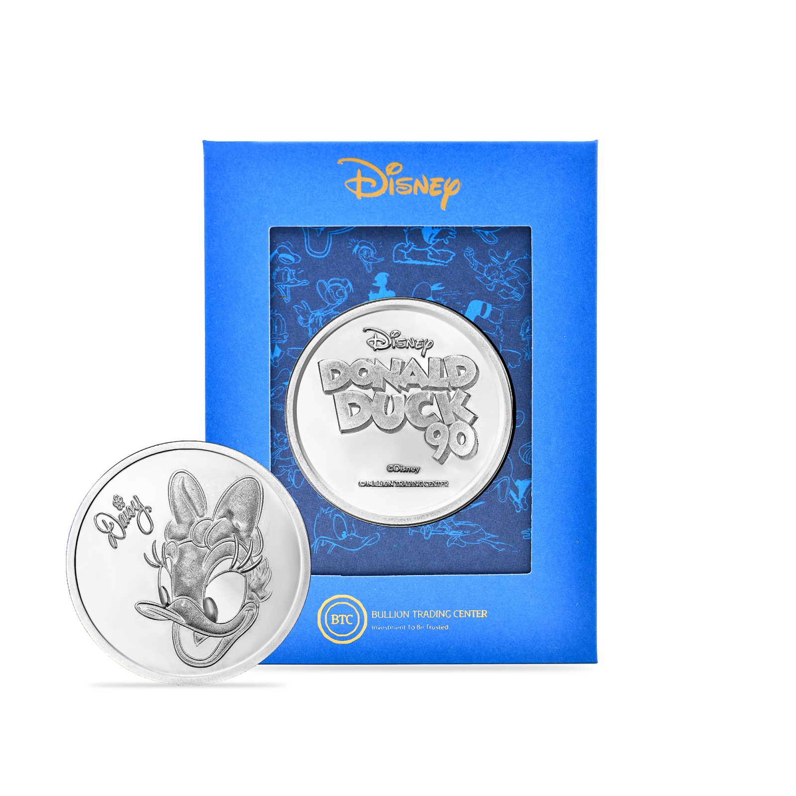 Disney Daisy Duck 50g Silver Coin