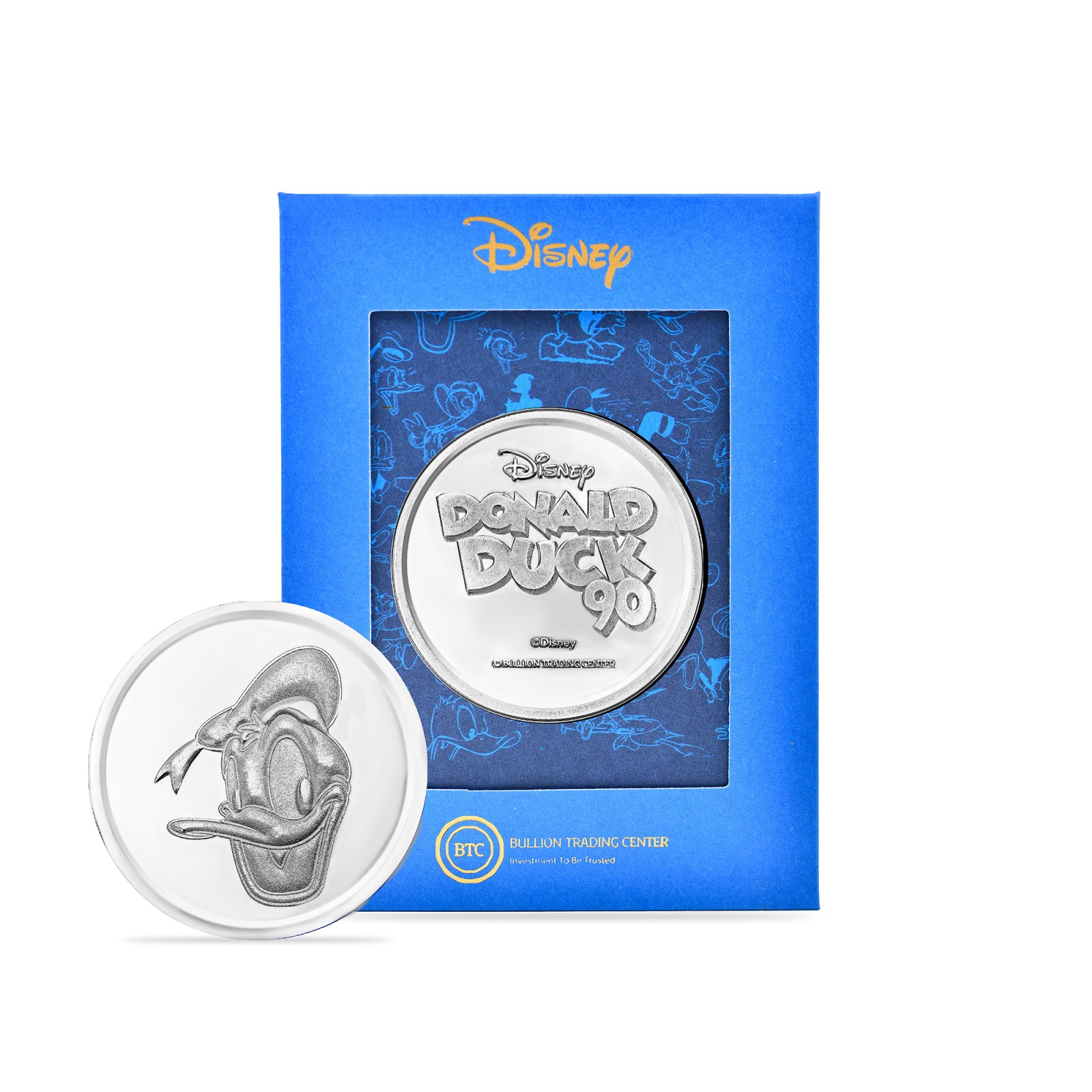 Disney Donald Duck 50g Silver Coin