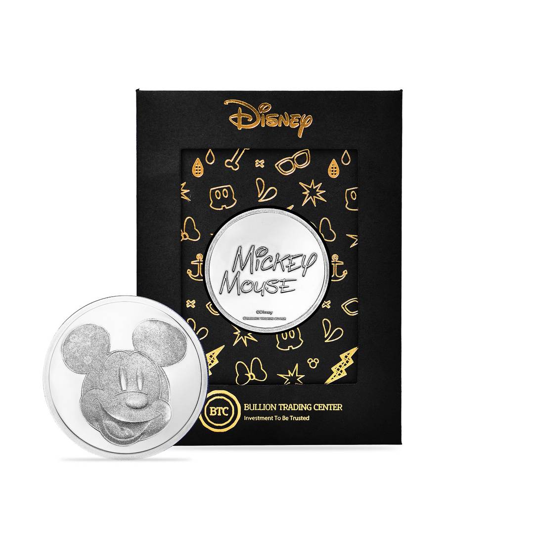 Disney Mickey Mouse 50g Silver Coin