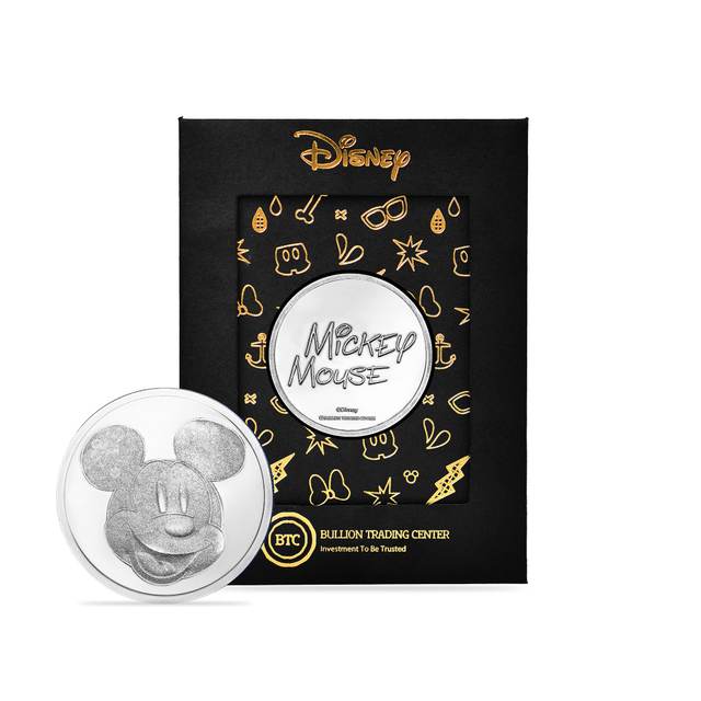 Disney Mickey Mouse 50g Silver Coin