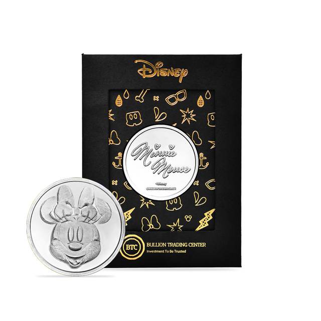 Disney Minnie Mouse 50g Silver Coin