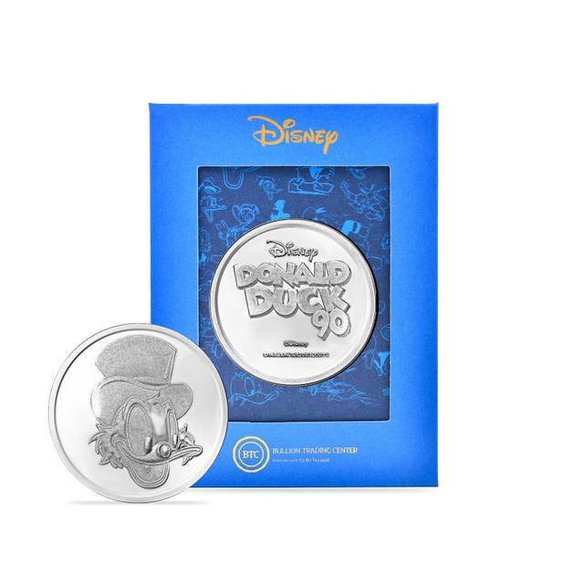 Disney Uncle Scrooge 50g Silver Coin