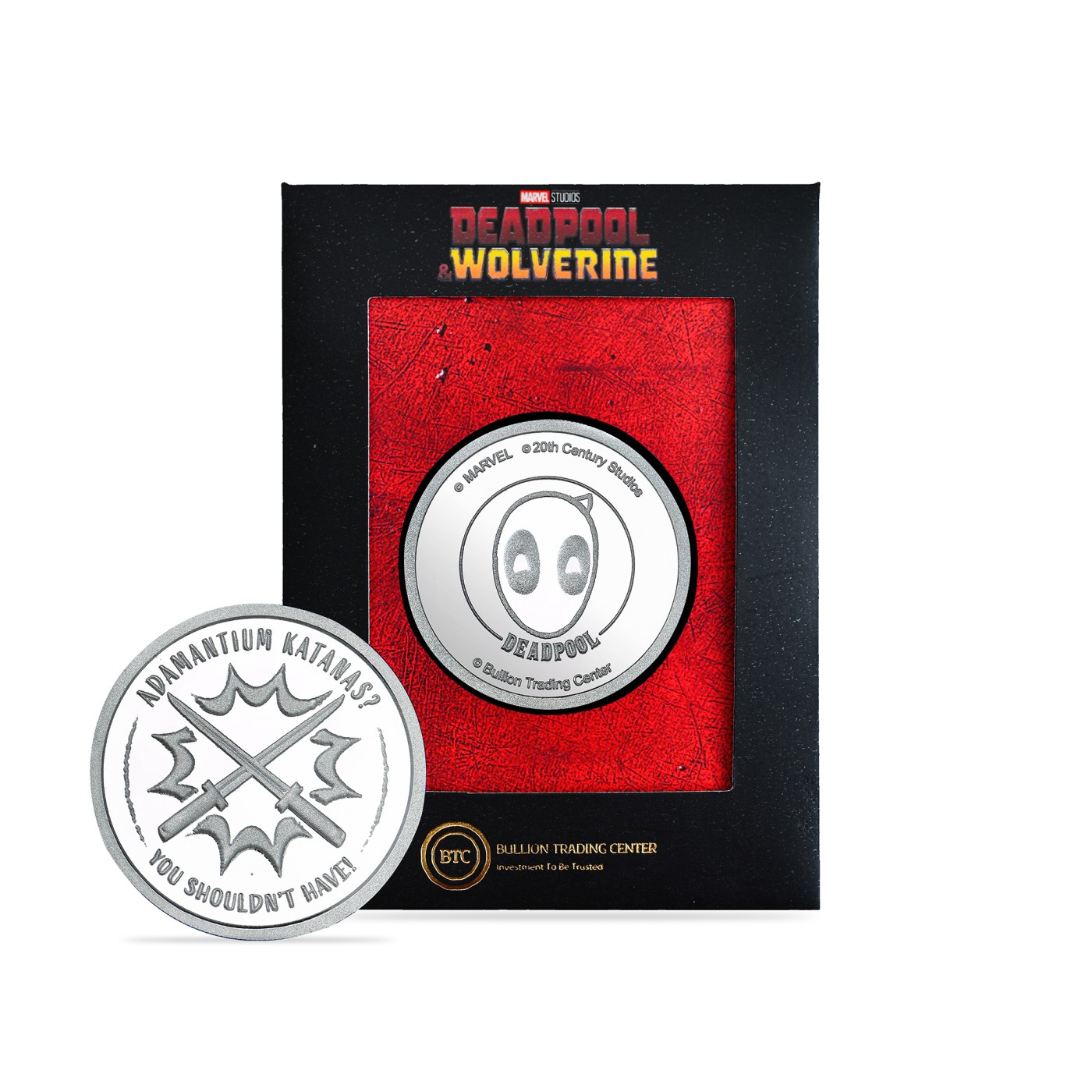 Marvel Deadpool 50g Silver Coin