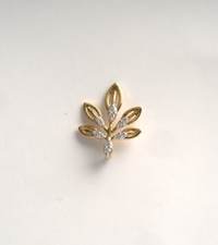Bushra Dune Diamond Pendant