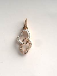 Dalal Lotus Diamond Pendant