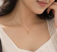 Lubna Ripple Diamond Pendant