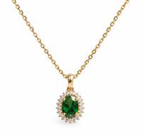 Manal Cluster Diamond Pendant