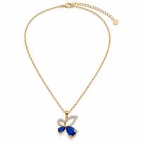 Noof Ribbon Diamond Pendant