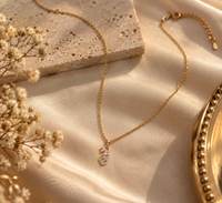 Reem Crescent Diamond Pendant