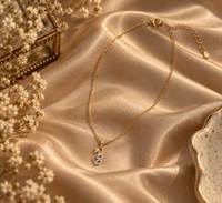 Reem Crescent Diamond Pendant