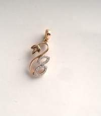Reem Crescent Diamond Pendant