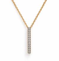 Ruqaya Drop Diamond Pendant
