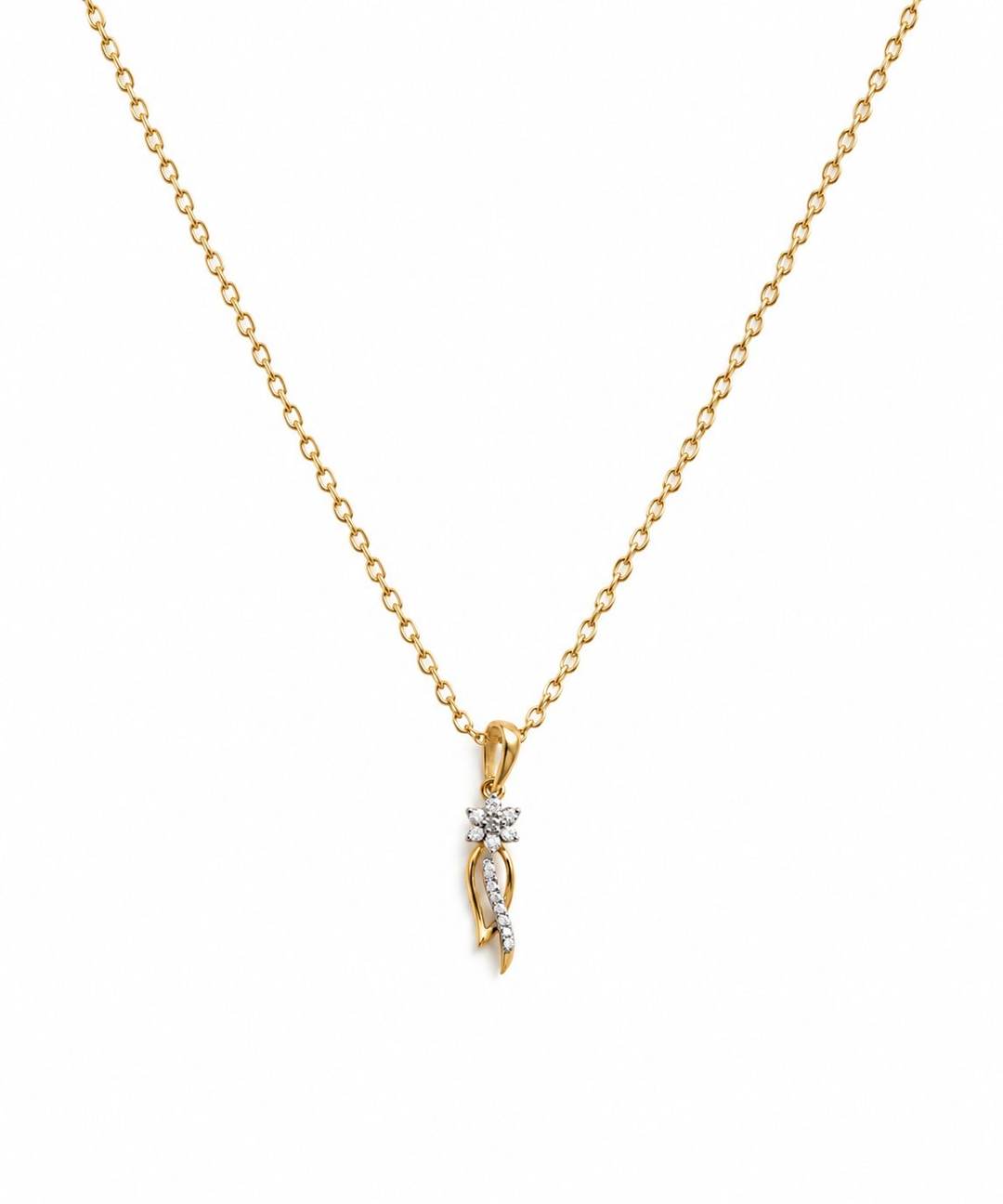 Sabah Halo Diamond Pendant