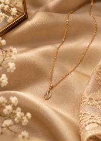 Salma Leaf Diamond Pendant