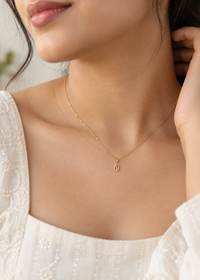 Salma Leaf Diamond Pendant