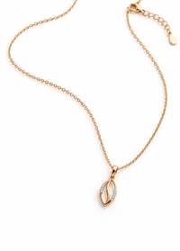 Salma Leaf Diamond Pendant