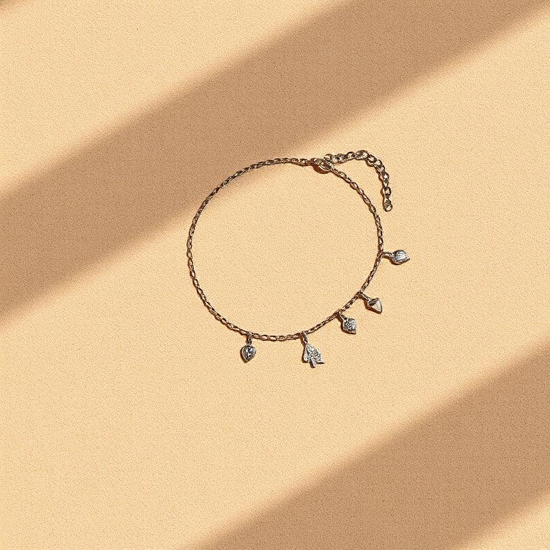 Gold Anklets