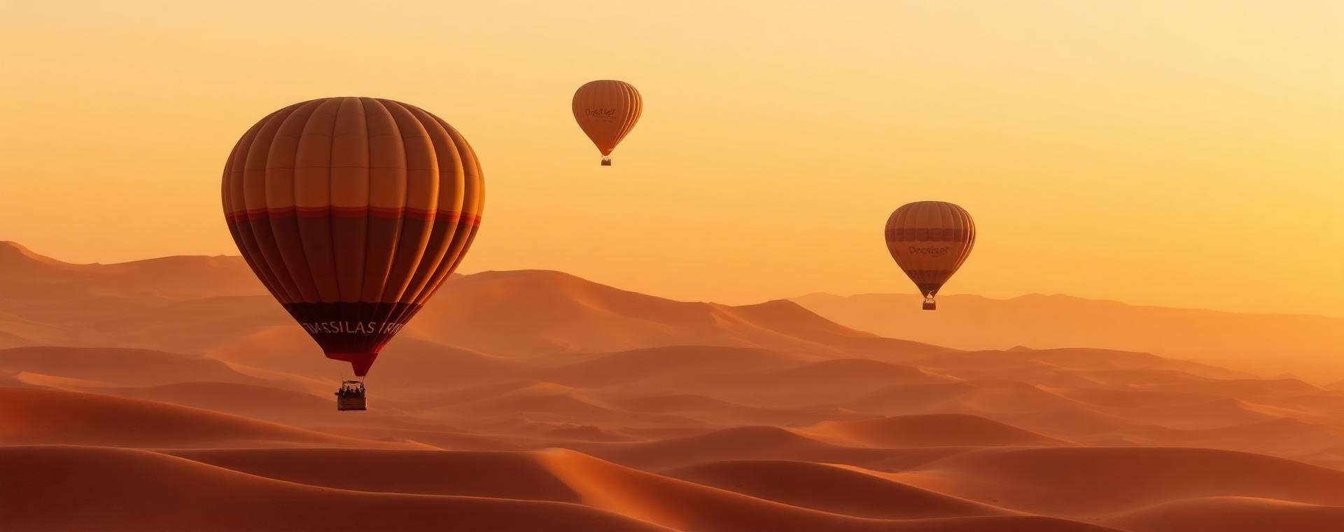 Complimentary hot-air-balloon ride for two on purchases of AED 5,000 or more