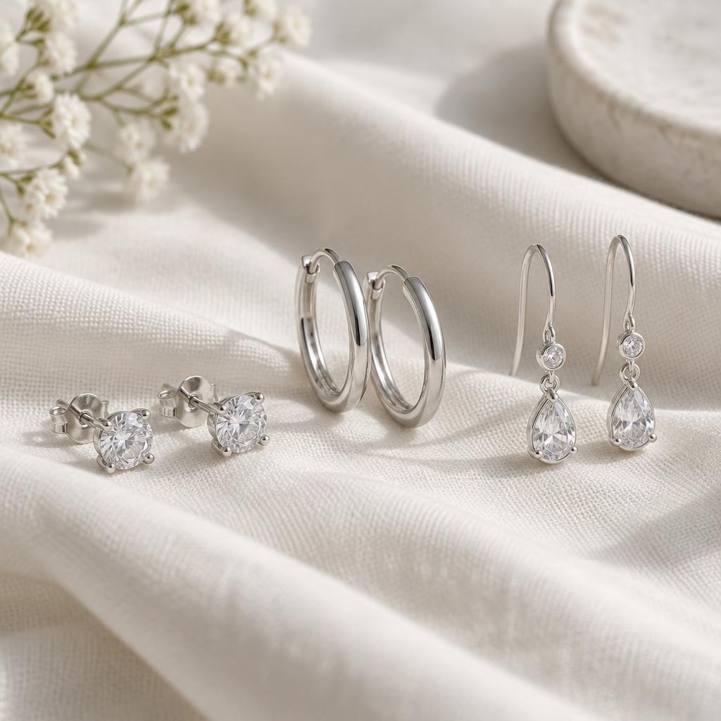 Silver Earrings